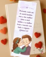 10 artes - Marcador de Página Bíblia/Livro - Dia dos Namorados - Imagem 3