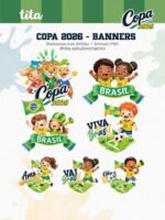 Copa 2026 - Combo Ilustrações - Imagem 7