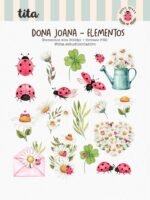 Dona Joana - Combo Ilustrações e Papéis (Tita) - Imagem 6