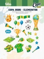 Copa 2026 - Combo Ilustrações - Imagem 6