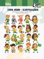 Copa 2026 - Combo Ilustrações - Imagem 5
