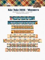 São João 2026 - Combo Ilustrações e Papéis + BRINDE Copa Junina (Tita) - Imagem 11
