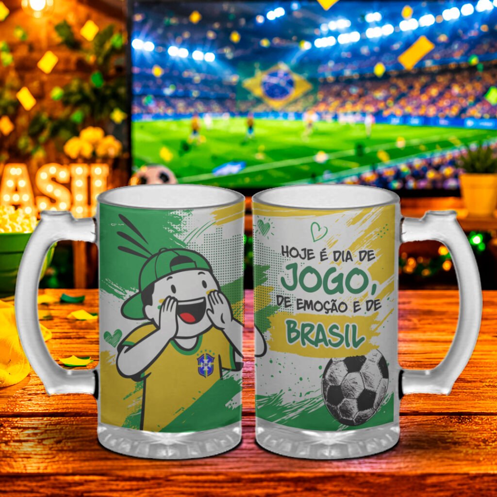 Copa 2026 - Artes para Caneca Chopp - Imagem 4