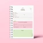 Kit Caderno Anotações Vida Leve - A5 - WIRE-O/ESPIRAL (Telma Contel) - Imagem 9
