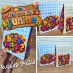 FREEBIE - Mini sacolinha junina (Desenhitos da Jana)