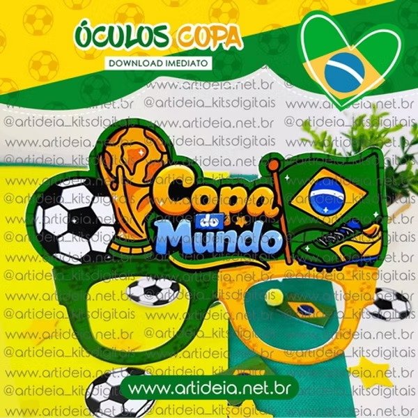Óculos Copa do Mundo - Imagem 1