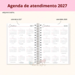 Agendamento Manicure 2027 - Modelo 1 - Imagem 2