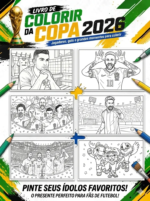 Livro de Colorir da Copa 2026 - Imagem 3