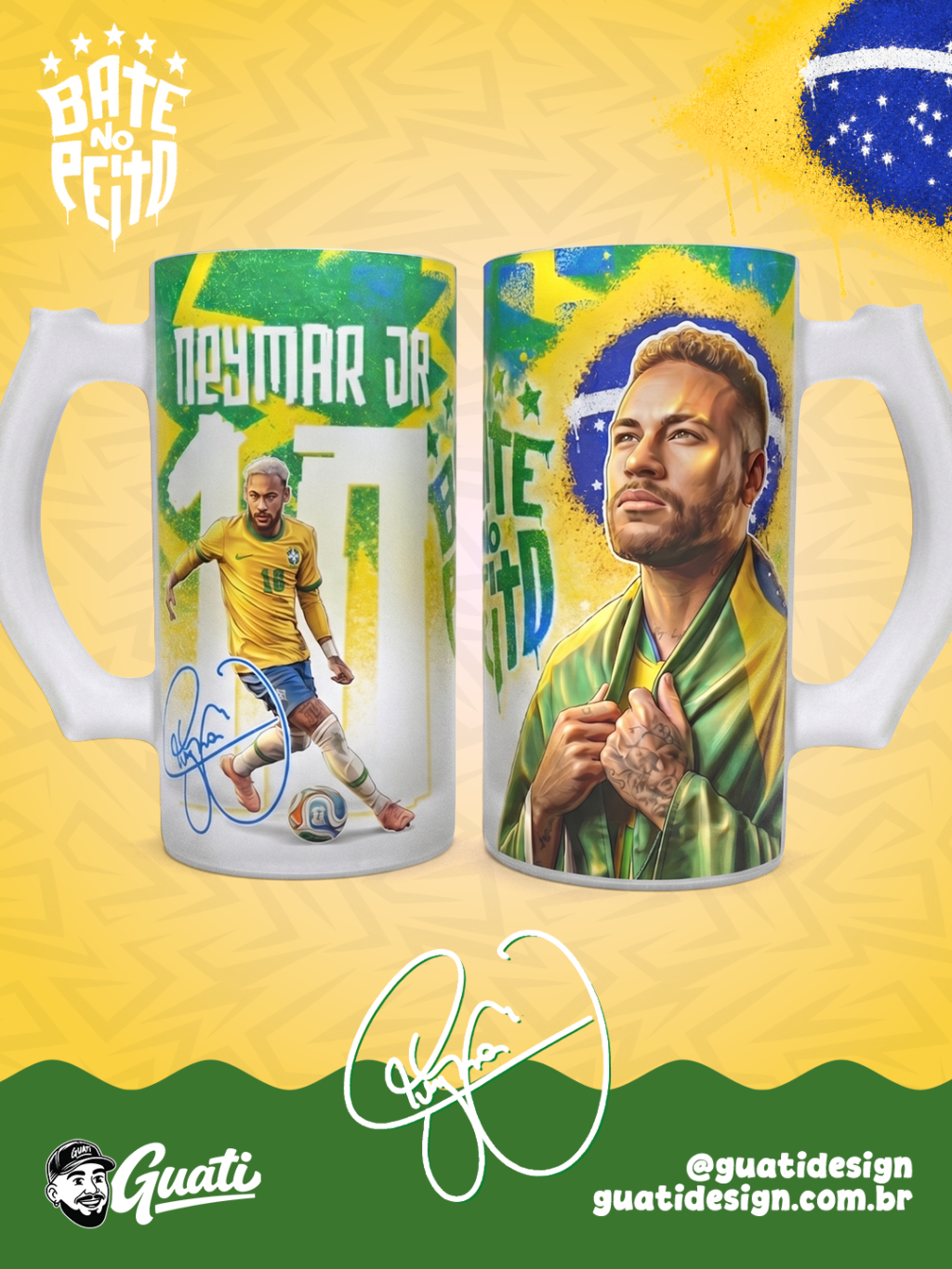 Neymar 2026 | Canecas + Chopp - Imagem 15