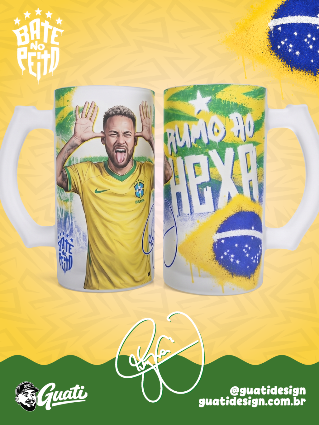 Neymar 2026 | Canecas + Chopp - Imagem 13