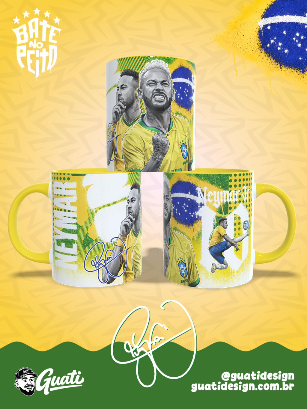 Neymar 2026 | Canecas + Chopp - Imagem 3