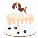 Doguinho Beagle - Topo de Bolo