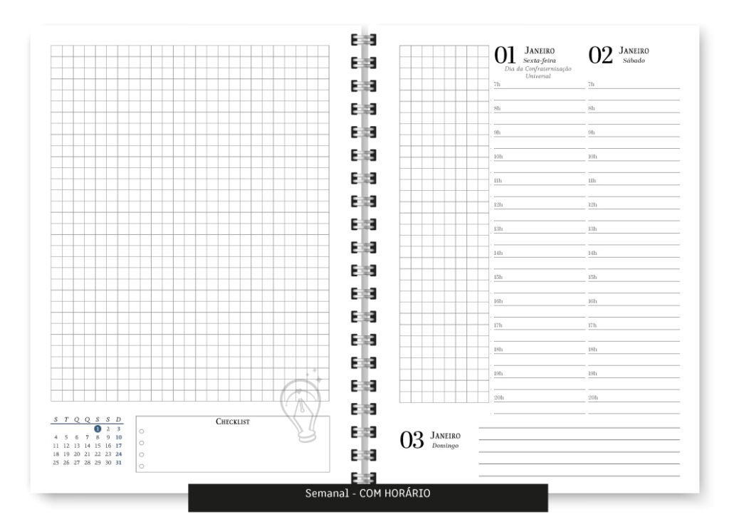 COMBO Agenda 2027 Neutro (Trilha de Papel) - Imagem 10