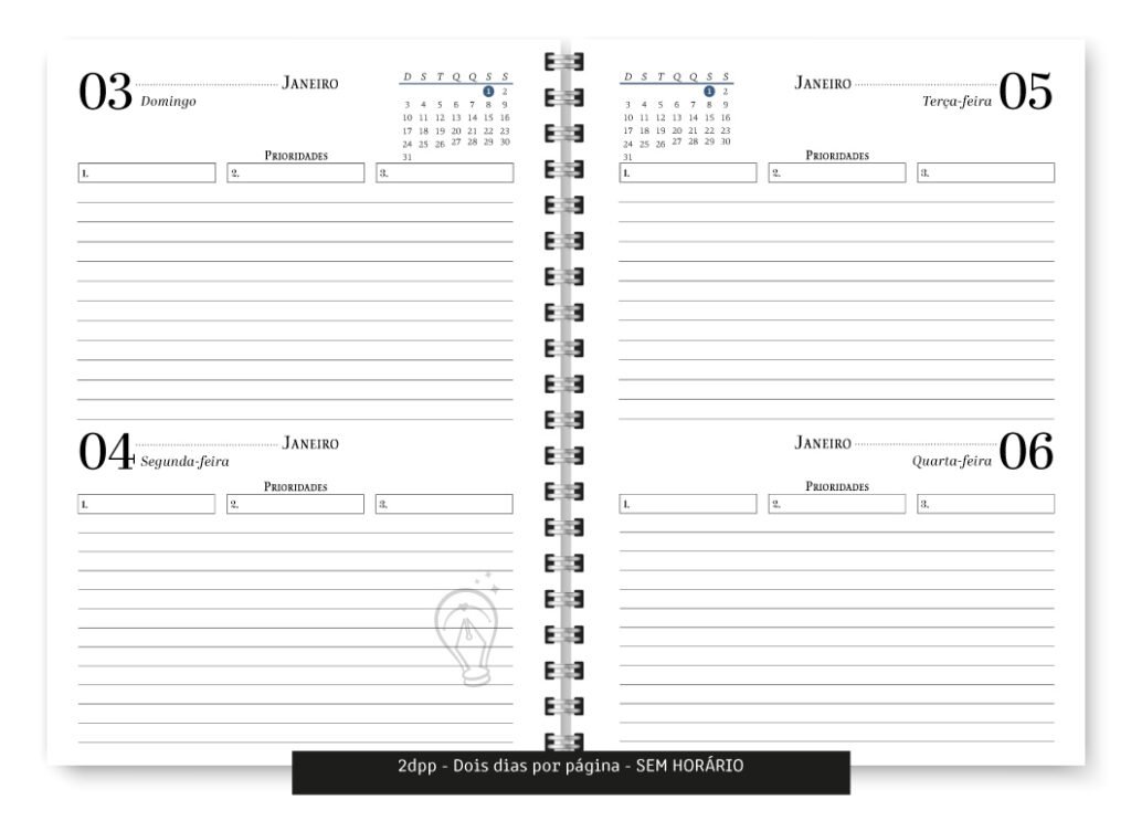 COMBO Agenda 2027 Neutro (Trilha de Papel) - Imagem 4