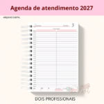 Agendamento 2 Profissionais 2027