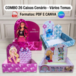 Pack Caixas Cenário
