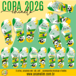 Copa 2026 - Artes para Chinelos