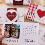 Caixa para KitKat com Cartão - Dia dos Namorados