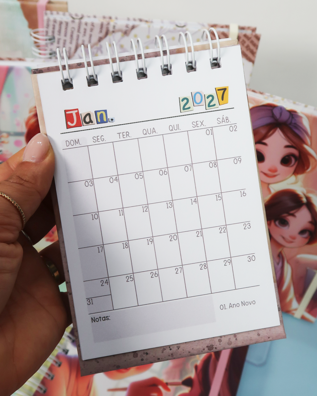 Coleção AGENDAMENTOS 2027 (Mimos Personalizados) - Imagem 19