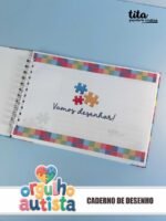 Orgulho Autista - Caderno de Desenho (Tita) - Imagem 3