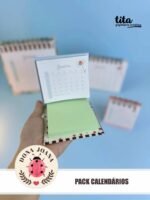 Dona Joana - Pack Calendários 2027 - português e español + Vídeo aula (Tita) - Imagem 7
