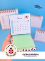 Dona Joana - Pack Calendários 2027 - português e español + Vídeo aula (Tita) - Imagem 10