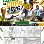 Livro de Colorir da Copa 2026