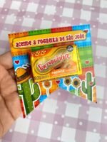 Cartão Badeirinhas ( Pingo de Leite/Paçoca/Pé de Moleque) - Festa Junina - Imagem 4