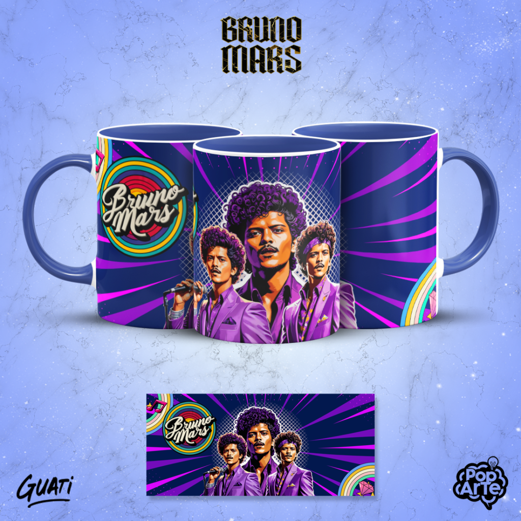 Bruno Mars - Artes para Canecas - Imagem 12