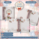 Caderno A5 Coleção Morangos – 12 em 1 - Imagem 3