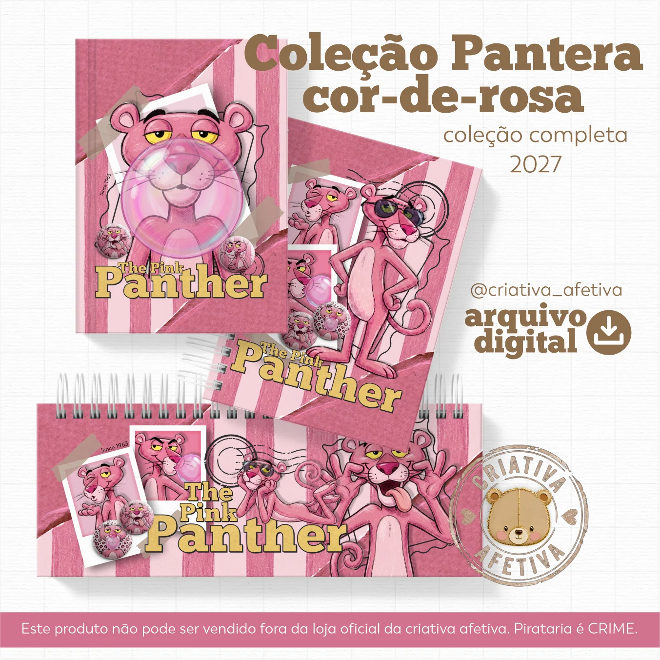 Pantera Cor de Rosa - Coleção Completa - Imagem 1