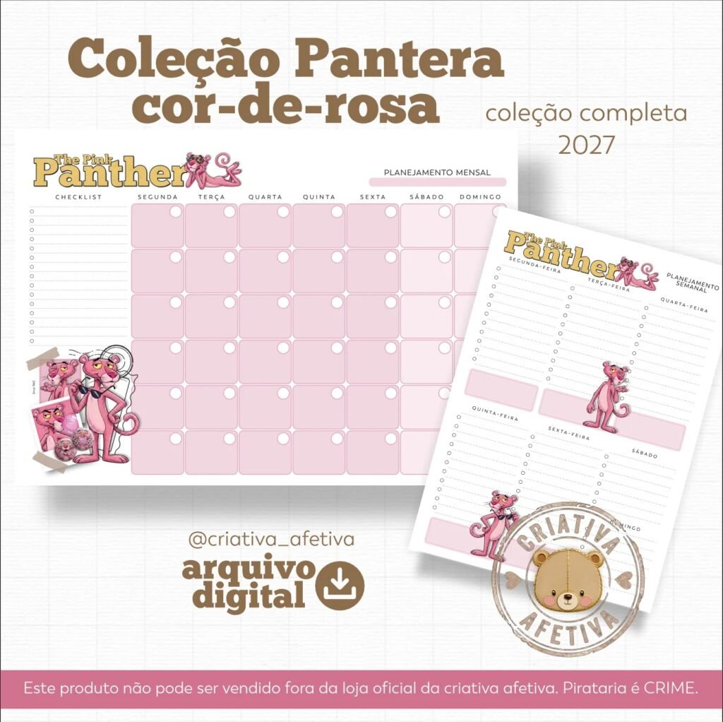 Pantera Cor de Rosa - Coleção Completa - Imagem 2