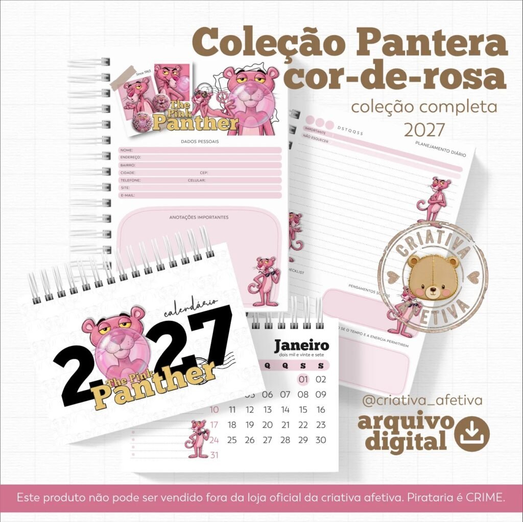Pantera Cor de Rosa - Coleção Completa - Imagem 3