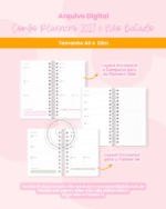 COMBO Planners 2027 (Branco Papel) - Imagem 6