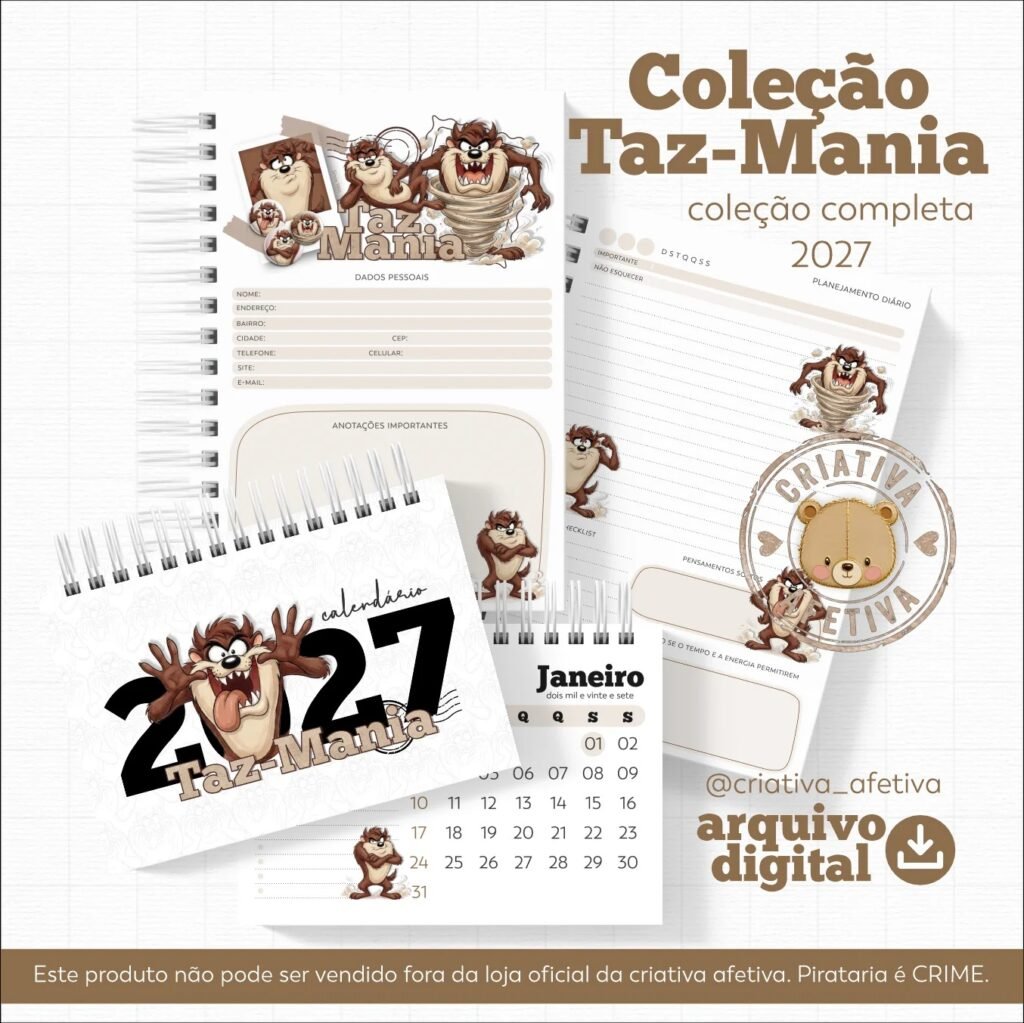 Taz Mania - Coleção Completa - Imagem 2