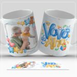 Coleção Tem Bebê Chegando - Artes para Caneca C/S Foto - Imagem 8