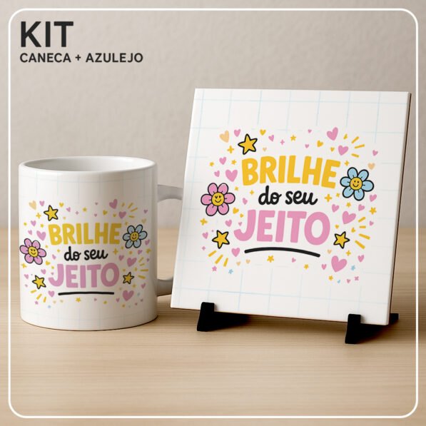Coleção Lindas Frases - Artes para Caneca/Azulejos
