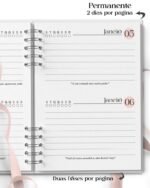 Combo 16 Agendas Femininas Neutra 2027 PERMANENTE Versículos Frases Horários (Bicho Papel) - Imagem 16