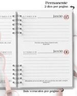 Combo 16 Agendas Femininas Neutra 2027 PERMANENTE Versículos Frases Horários (Bicho Papel) - Imagem 17