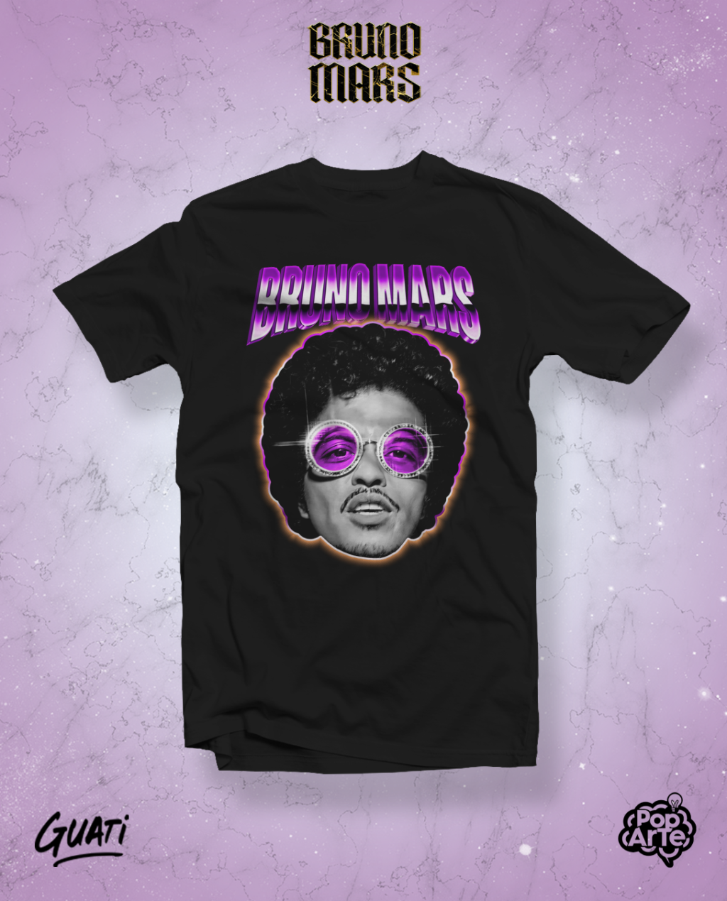 Bruno Mars - Artes para Camisetas - Imagem 2