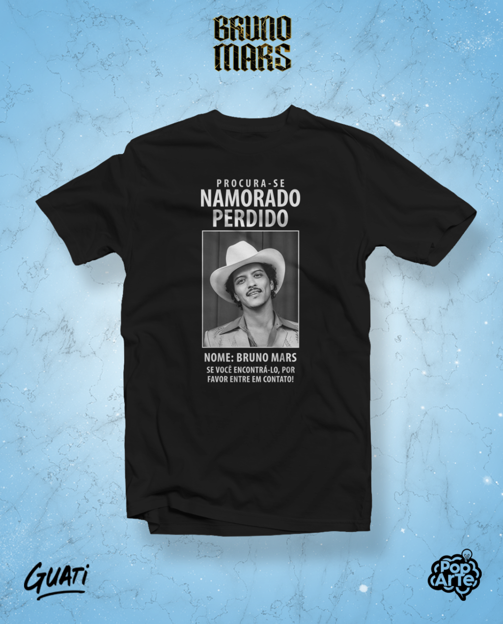Bruno Mars - Artes para Camisetas - Imagem 8