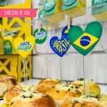 Repeteko corações toppers para doces Brasil copa 2026 - Imagem 2