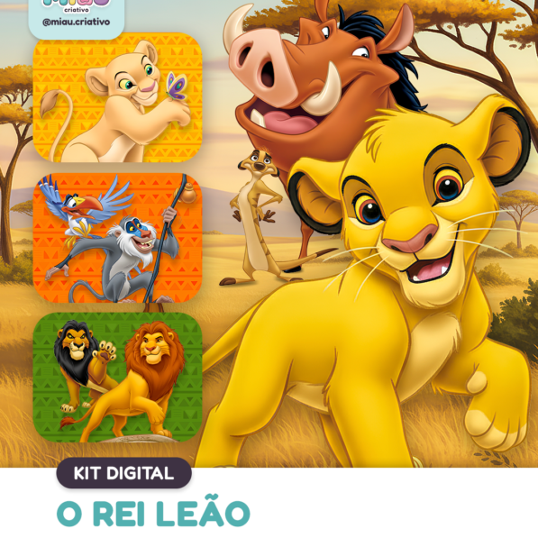 Rei Leão - Kit Digital