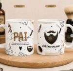 Dia dos Pais - Artes para Canecas no CANVA - Imagem 11