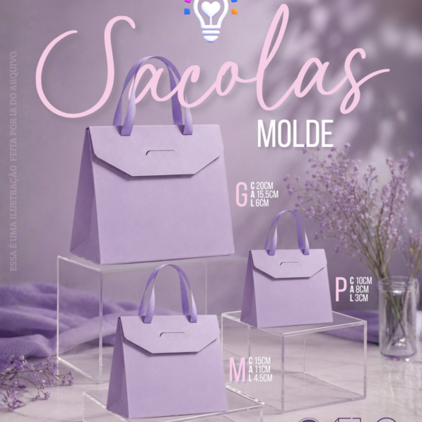 Molde Sacolas