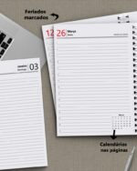 Agenda Executiva 2027 - A4 com 1DPP (Bicho Papel) - Imagem 3