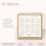 Calendário Pocket 2027 (14,8x14,8cm) - Imagem 3
