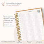 Agenda Clássica 2027 1DPP - Sábado e Domingo em 1 Página