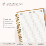 Agenda Masculina Vertical 2027 2DPP