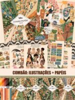 Brasil Tropical - Combão Ilustrações + Papéis (Tita)